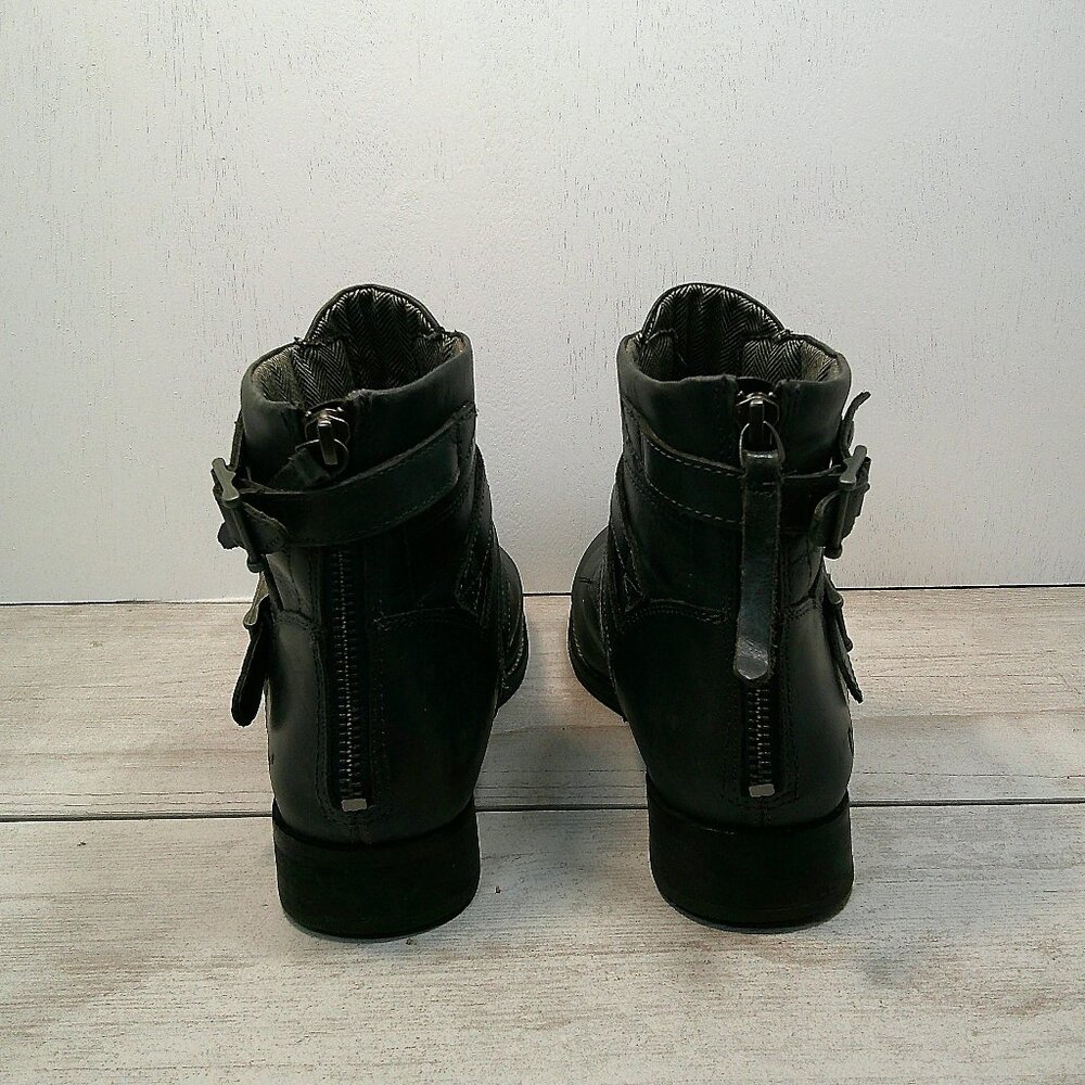 Cat Footwear Women's Vivienne Gray Size 8 Side Buckle boots, Western, - Picture 3 of 10